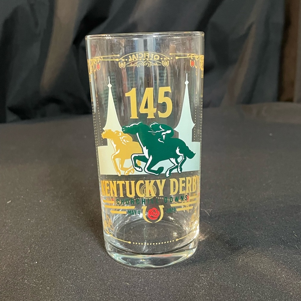 2019 Kentucky Derby 145 Glass